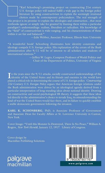Produktbild: Constructing 21st Century U.S. Foreign Policy