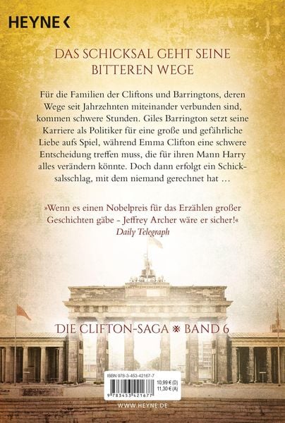 Produktbild: M&ouml;ge die Stunde kommen / Clifton-Saga Band 6