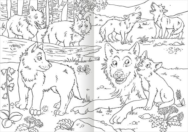 Produktbild: Das superdicke Malbuch &ndash; Tiere