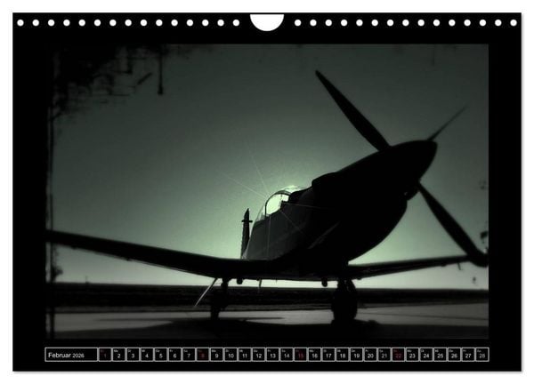 Produktbild: Farbe rund ums Flugzeug! (Wandkalender 2026 DIN A4 quer), CALVENDO Monatskalender