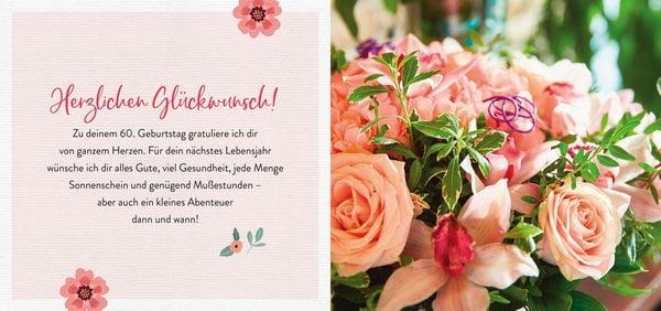Produktbild: Was ich dir w&uuml;nsche zum 60. Geburtstag
