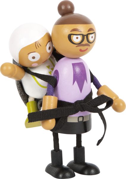 Produktbild: Biegepuppen-Familie mit Baby