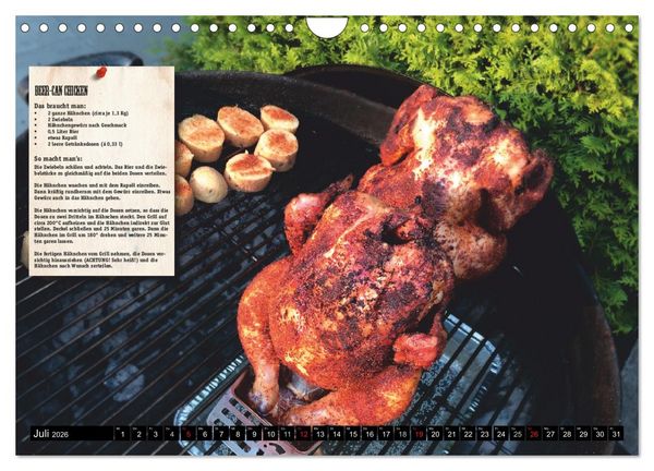 Produktbild: ALIEN-BBQ 2026 (Wandkalender 2026 DIN A4 quer), CALVENDO Monatskalender