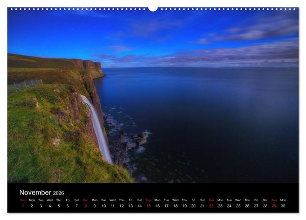 Produktbild: THE HIGHLANDS (High Quality Premium Wall Calendar 2026 DIN A2 landscape),CALVENDO 12 Month Wall Calendar