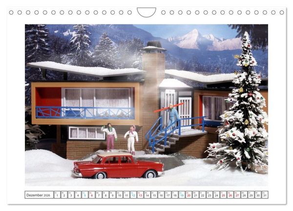 Produktbild: Wirtschaftswunder en miniature (Wandkalender 2026 DIN A4 quer), CALVENDO Monatskalender