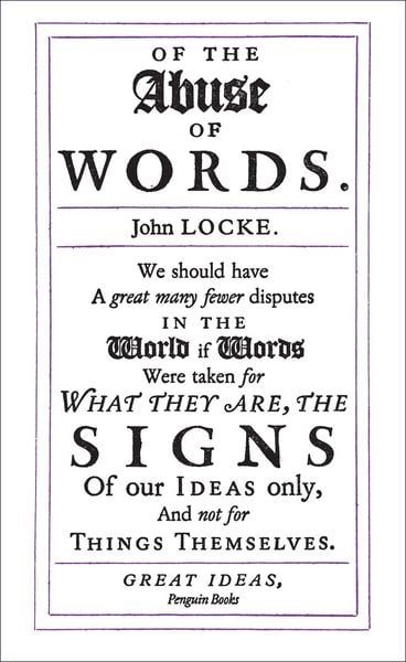 Produktbild: Of the Abuse of Words