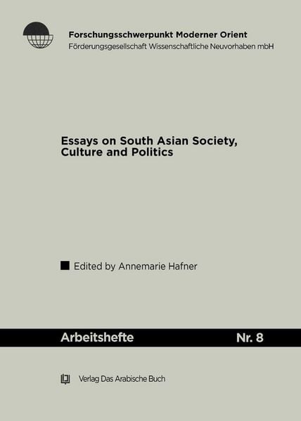 Produktbild: Essays on South Asian Society, Culture and Politics (I)