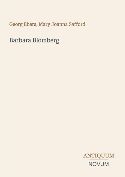 Produktbild: Barbara Blomberg