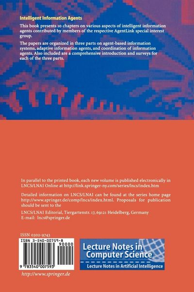 Produktbild: Intelligent Information Agents