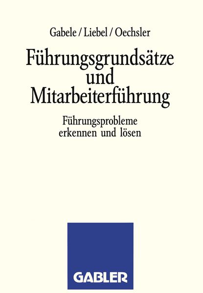 Produktbild: F&uuml;hrungsgrunds&auml;tze und Mitarbeiterf&uuml;hrung