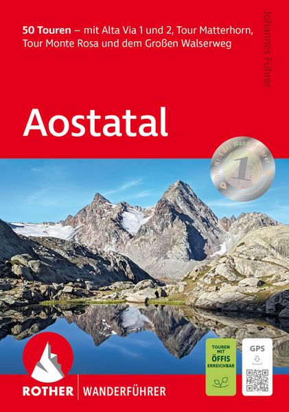 Produktbild: ROTHER Wanderf&uuml;hrer Aostatal