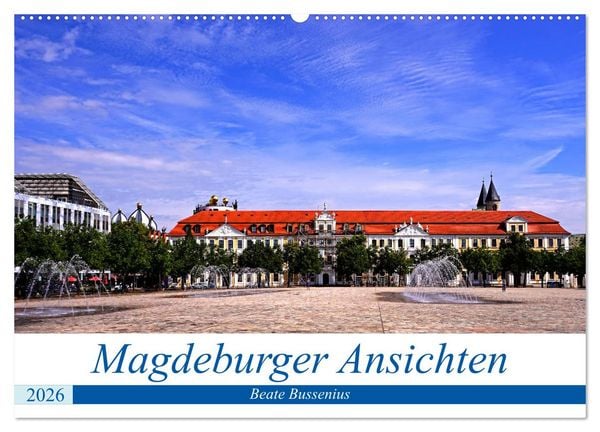 Produktbild: Magdeburger Ansichten (Wandkalender 2026 DIN A2 quer), CALVENDO Monatskalender