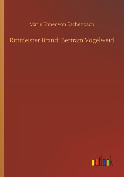 Produktbild: Rittmeister Brand; Bertram Vogelweid