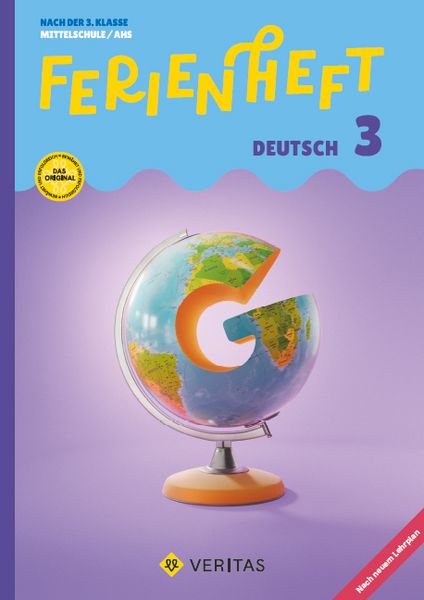 Ferienheft Deutsch 3. Klasse MS/AHS. Lehrplan 2023, Geheftet von Dominik Latscha,Manuela Weber-Leb, VERITAS Verlags- und Handelsgesellschaft m.b.H.,