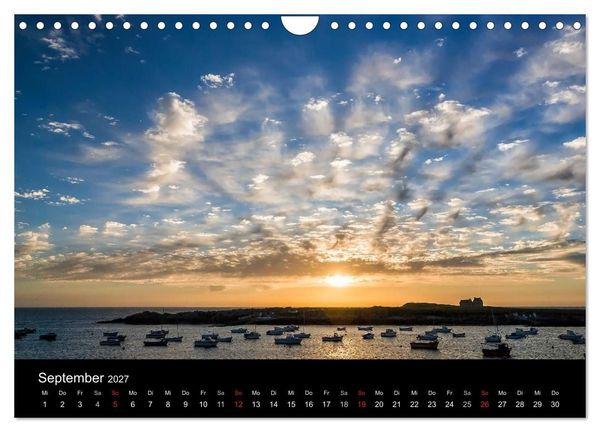 Produktbild: Faszination Meer und Wolken (Wandkalender 2027 DIN A4 quer), CALVENDO Monatskalender