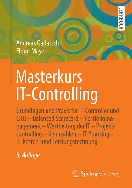 Produktbild: Masterkurs IT-Controlling
