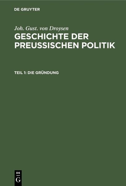 Produktbild: Die Gr&uuml;ndung