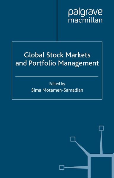 Produktbild: Global Stock Markets and Portfolio Management