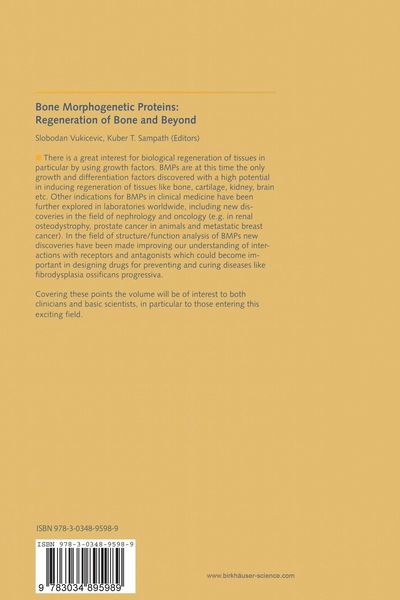 Produktbild: Bone Morphogenetic Proteins: Regeneration of Bone and Beyond