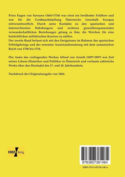 Produktbild: Prinz Eugen von Savoyen