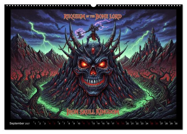 Produktbild: Schrill, bizarr und wilde Haare (Wandkalender 2027 DIN A2 quer), CALVENDO Monatskalender