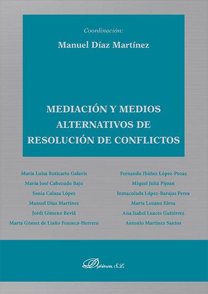 Produktbild: Mediaci&oacute;n y medios alternativos de resoluci&oacute;n de conflictos