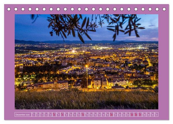 Produktbild: Ein Herz f&uuml;r Granada (Tischkalender 2026 DIN A5 quer), CALVENDO Monatskalender