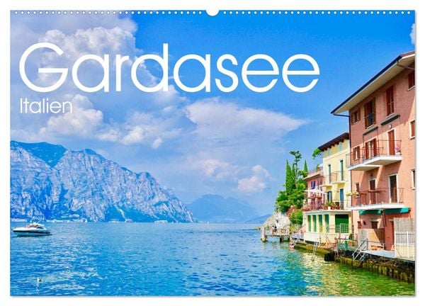 Gardasee, Italien (Wandkalender 2025 DIN A2 quer), CALVENDO Monatskalender