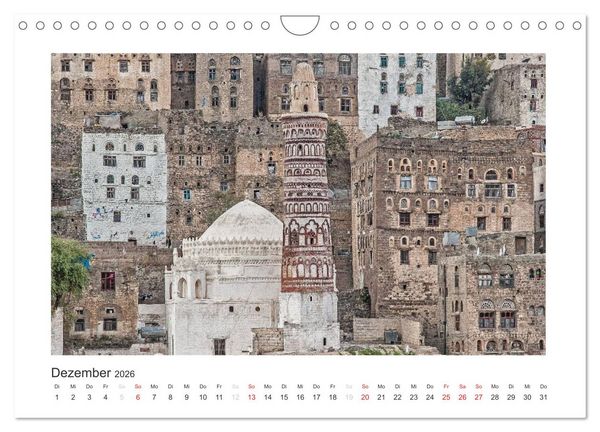 Produktbild: Der Jemen (Wandkalender 2026 DIN A4 quer), CALVENDO Monatskalender