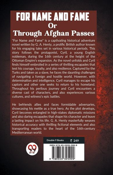 Produktbild: FOR NAME AND FAME Or Through Afghan Passes