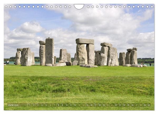 Produktbild: Mysterious Stonehenge (Wall Calendar 2026 DIN A4 landscape), CALVENDO 12 Month Wall Calendar