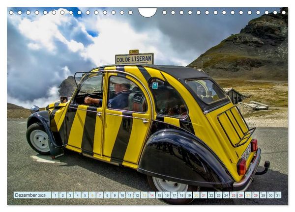 Produktbild: Citro&euml;n 2CV - die Ente (Wandkalender 2025 DIN A4 quer), CALVENDO Monatskalender