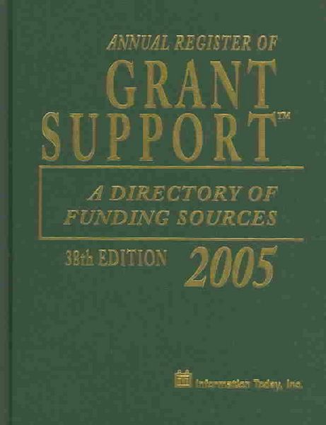 Produktbild: Annual Register of Grant Support 2005