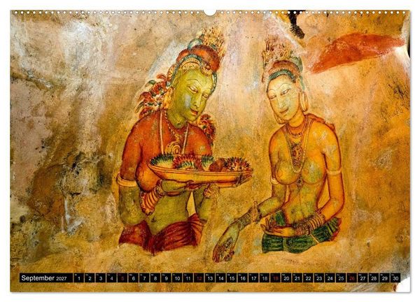 Produktbild: Sri Lanka - Highlights (Wandkalender 2027 DIN A2 quer), CALVENDO Monatskalender