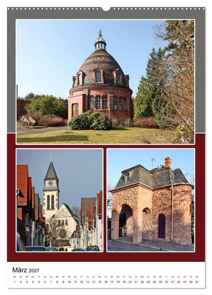 Produktbild: Frankfurt am Main und die sch&ouml;nsten Stadtteilen (Wandkalender 2027 DIN A2 hoch), CALVENDO Monatskalender