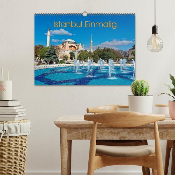 Produktbild: Istanbul Einmalig (Wandkalender 2026 DIN A3 quer), CALVENDO Monatskalender