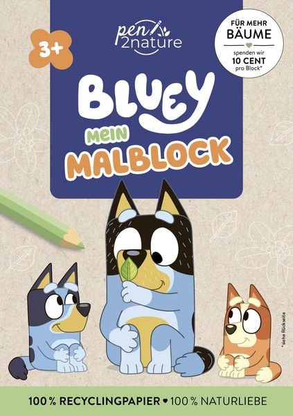 Produktbild: Bluey Mein Malblock