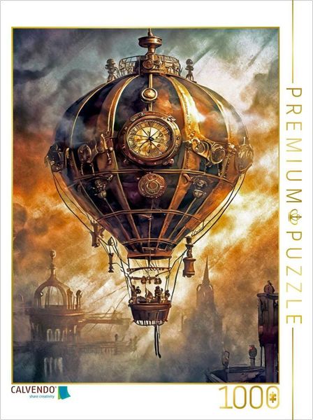 CALVENDO Puzzle Heißluftballon | 1000 Teile Lege-Größe 64x48cm Foto-Puzzle für glückliche Stunden