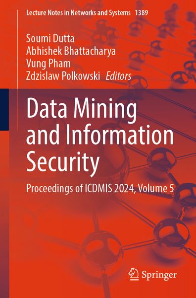 Produktbild: Data Mining and Information Security