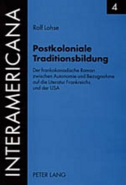 Produktbild: Postkoloniale Traditionsbildung