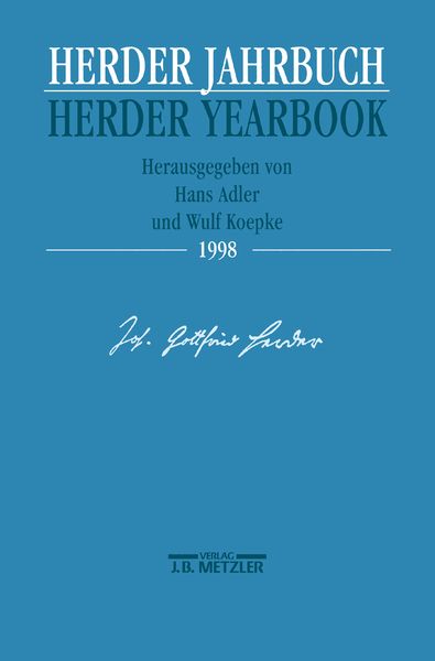 Produktbild: Herder Jahrbuch / Herder Yearbook 1998