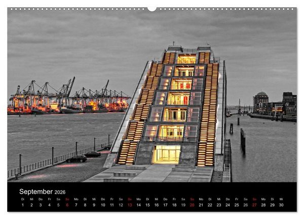 Produktbild: Hamburg . Das Tor zur Welt... (Wandkalender 2026 DIN A2 quer), CALVENDO Monatskalender