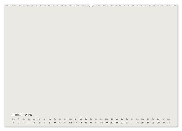 Produktbild: DIY Bastel-Kalender -Erdige Pastell Farben- Zum Selbstgestalten (hochwertiger Premium Wandkalender 2026 DIN A2 quer), Kunstdruck in Hochglanz