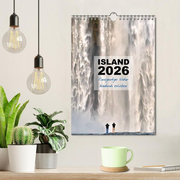 Produktbild: Island 2026 - Einzigartige Natur hautnah erleben (Wandkalender 2026 DIN A4 hoch), CALVENDO Monatskalender