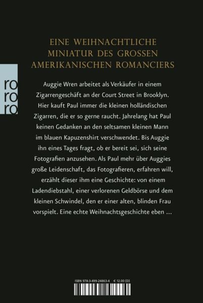 Produktbild: Auggie Wrens Weihnachtsgeschichte