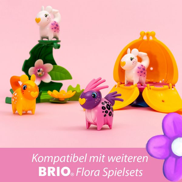 Produktbild: BRIO Flora - 36208 Petunia | Spielfigur f&uuml;r endloses fantasievolles Spielen f&uuml;r M&auml;dchen und Jungen ab 3 Jahren - wundersch&ouml;nes Geschenk