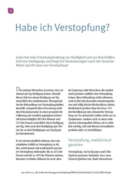 Produktbild: Die 4-Wochen-Kur gegen Verstopfung