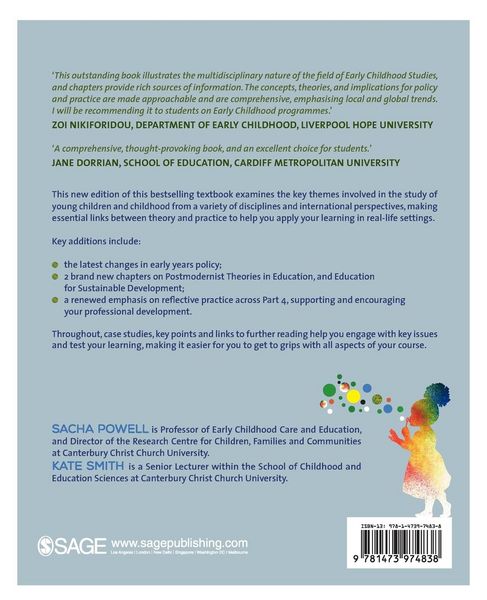 Produktbild: An Introduction to Early Childhood Studies