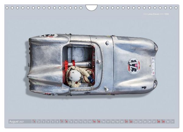Produktbild: Two-Seater Racing Cars 1950-1960 (Wandkalender 2027 DIN A4 quer), CALVENDO Monatskalender