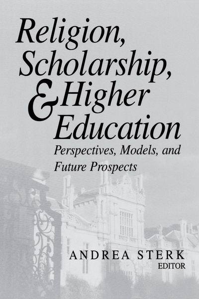 Produktbild: Religion, Scholarship, and Higher Education